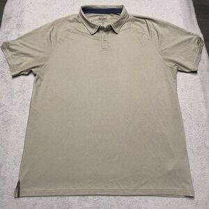 Rhone Delta Pique Polo Mens Large Performance Stretch Tech Golf Casual